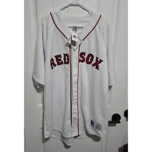 Vintage Blank Red Sox Baseball Jersey XXL Brand NEW Russell White Mens